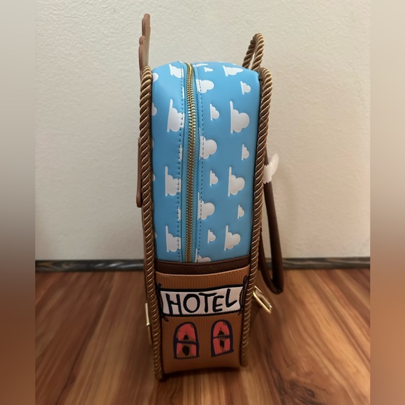 NWT Loungefly Disney Toy Story 30th anniversary Woody Saloon Backpack - Picture 4 of 5